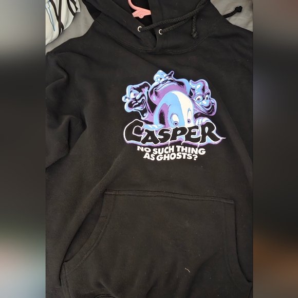 Casper Black Hoodie Sweater - Picture 1 of 4